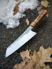 Load image into Gallery viewer, Hand Forged 8" Gyuto - Tasmanian Blackwood
