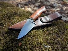 Load image into Gallery viewer, Hand Forged 3.125&quot; Drop Point Hunter - Tasmanian Blackwood
