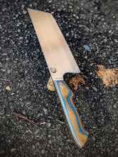 Load image into Gallery viewer, 6" Full-Tang Stainless S-Grind Nakiri - Micarta &amp; G10
