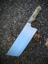 Load image into Gallery viewer, 6" Full-Tang Stainless S-Grind Nakiri - Micarta &amp; G10
