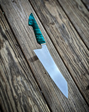 Load image into Gallery viewer, 8.75&quot; (222mm) K-Tip Gyuto - Cottonwood &amp; Brass

