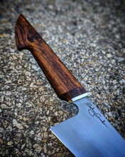 Load image into Gallery viewer, 8.75&quot; (222mm) K-Tip Gyuto - Ironwood &amp; Brass
